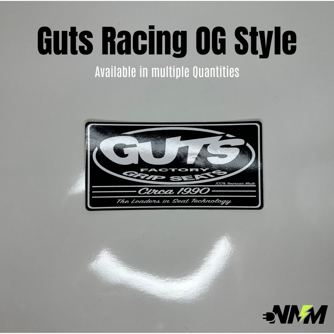 Guts Racing Sticker Pack – OG & American Flag Styles | NONOISEMOTO
