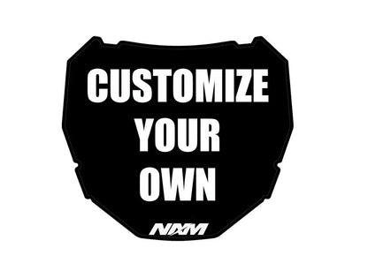 Custom ODI plate decal