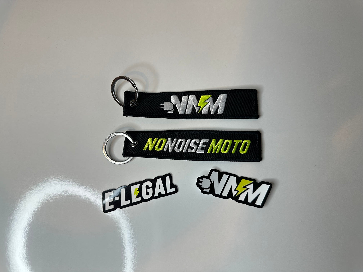 NonoiseMoto Jet Tag & Sticker Pack