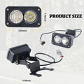 Baja-Style LED Headlight & Flood Light Pods Combo – Sur-Ron, Segway X260 & Talaria
