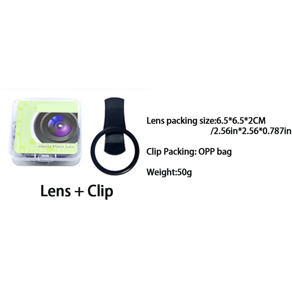 Clip-On CPL Circular Polarizer Filter 52mm Phone Camera Lens Clip Filter for Universal Phone & 52mm Camera Lens Compatible