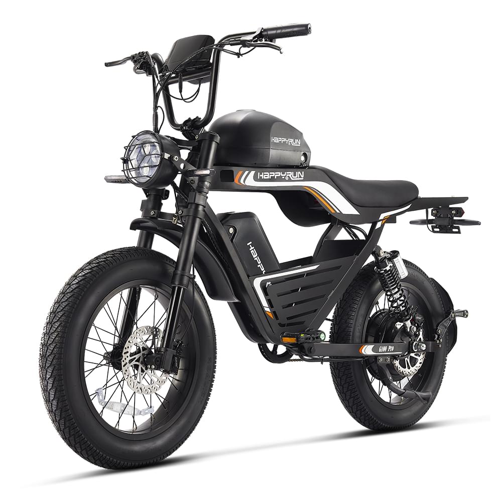HappyRun G100 Pro 6000W Electric Bike Dual Battery